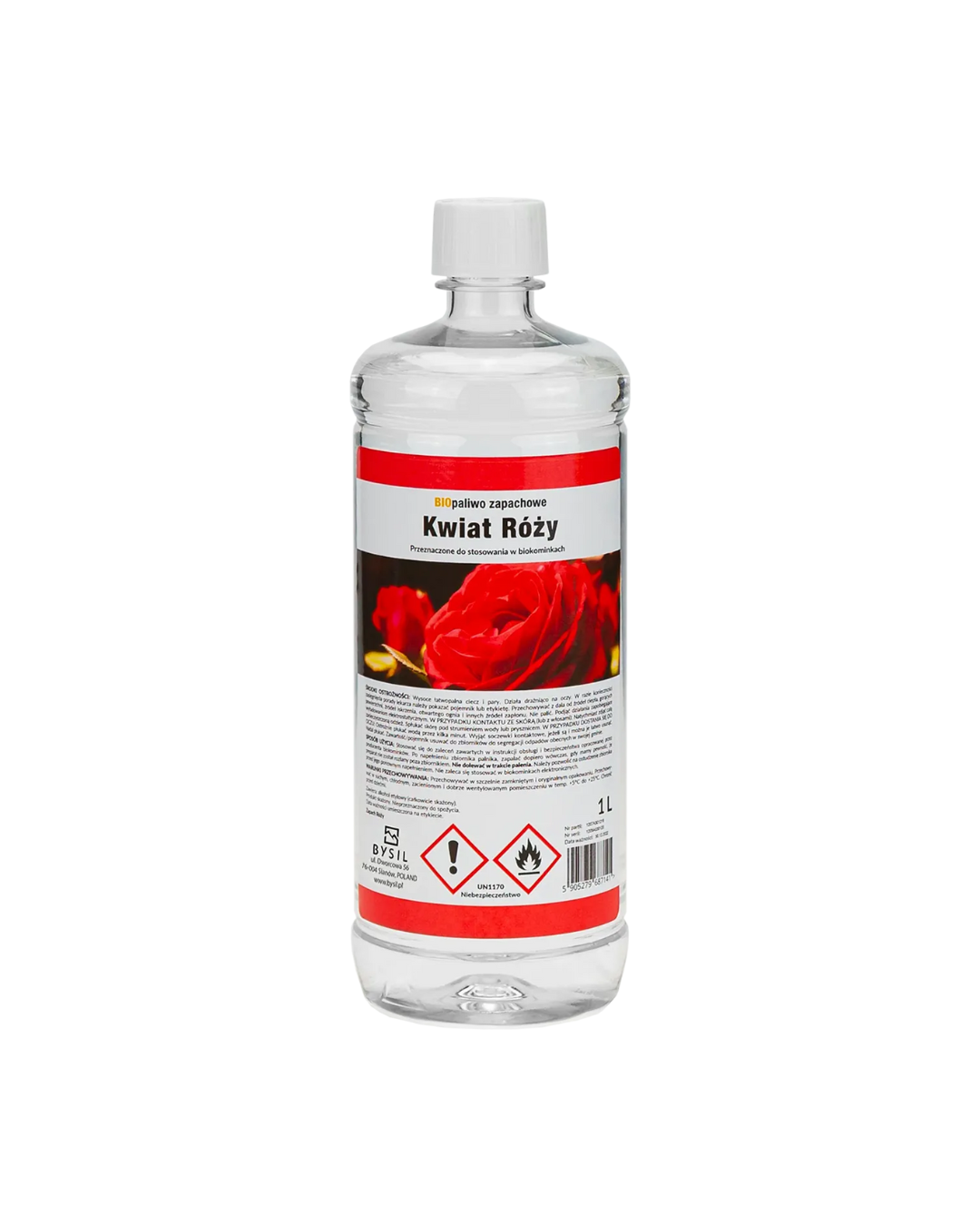 Duftende Biobrændstof Roseduft – 1 L