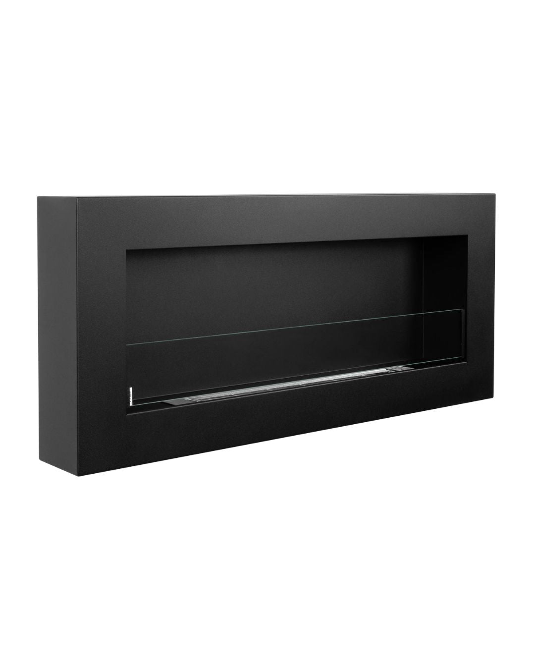 Biopejs BOX 900x400 – sort med glas