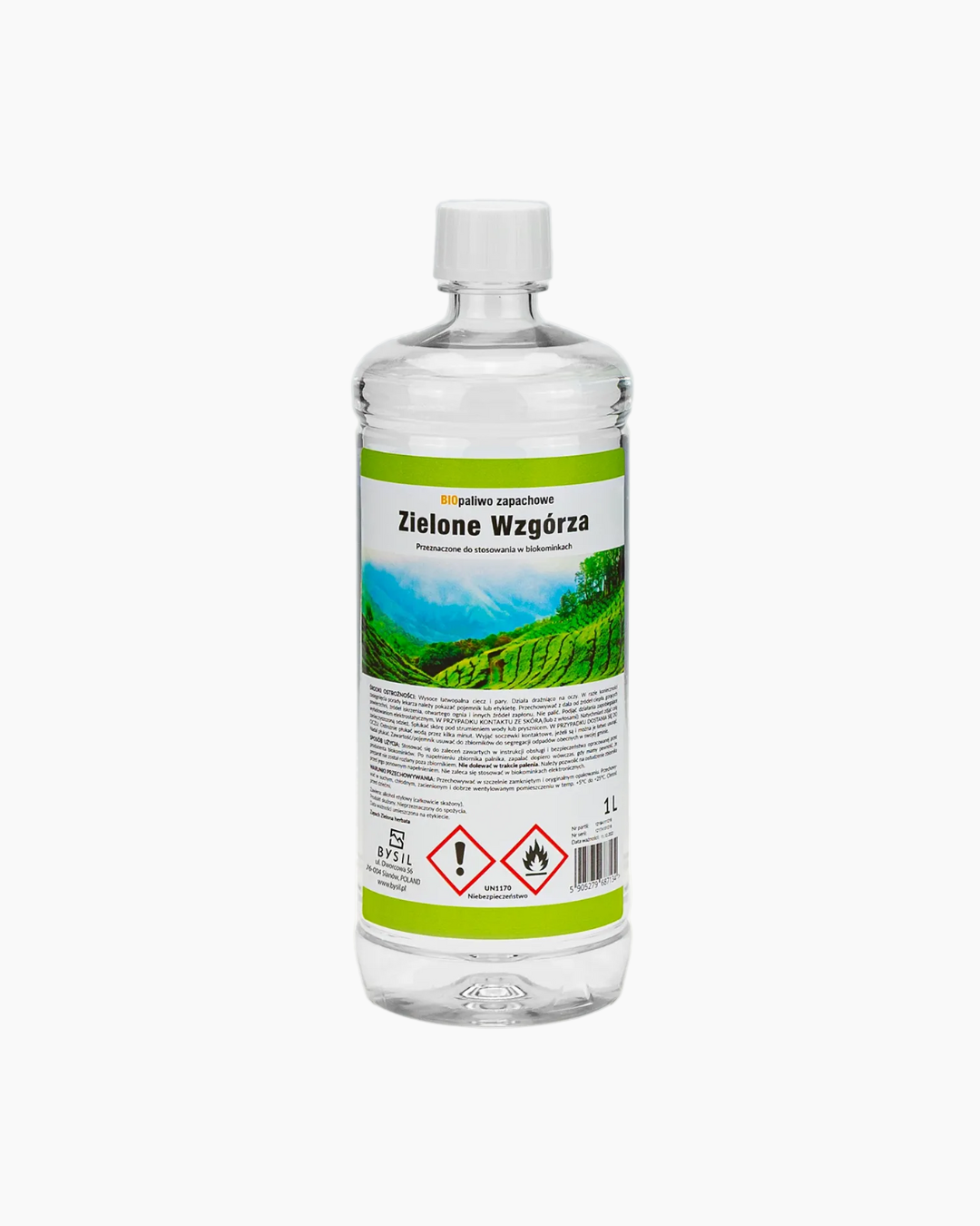 Bioethanol med duft af Grønne Bakker – 1 L