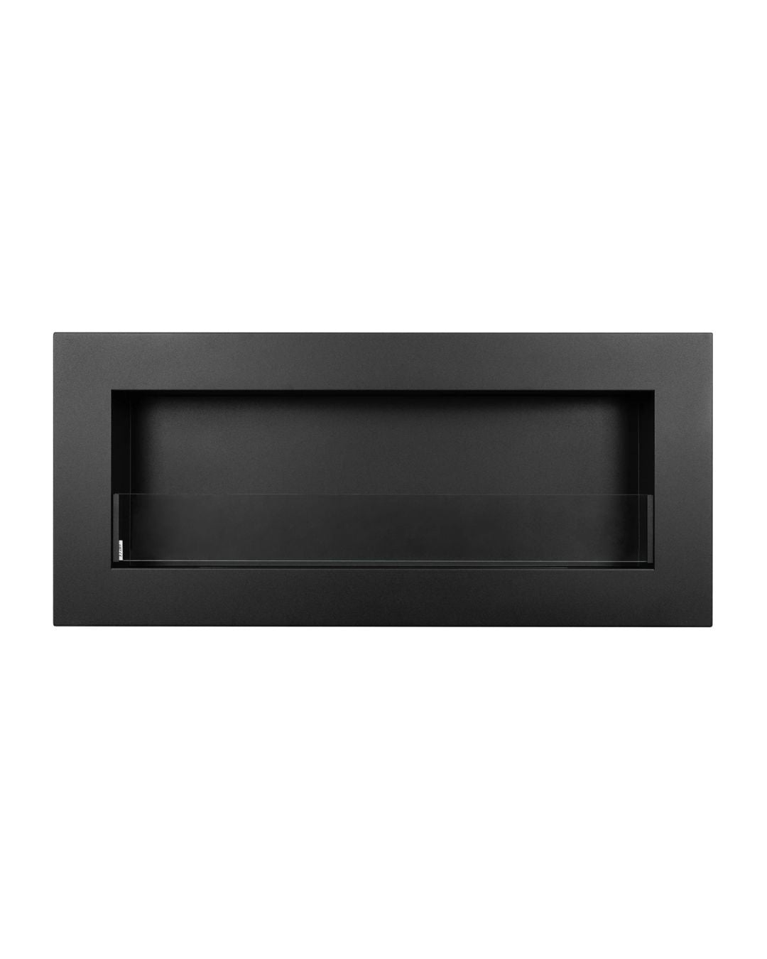 Biopejs BOX 900x400 – sort med glas