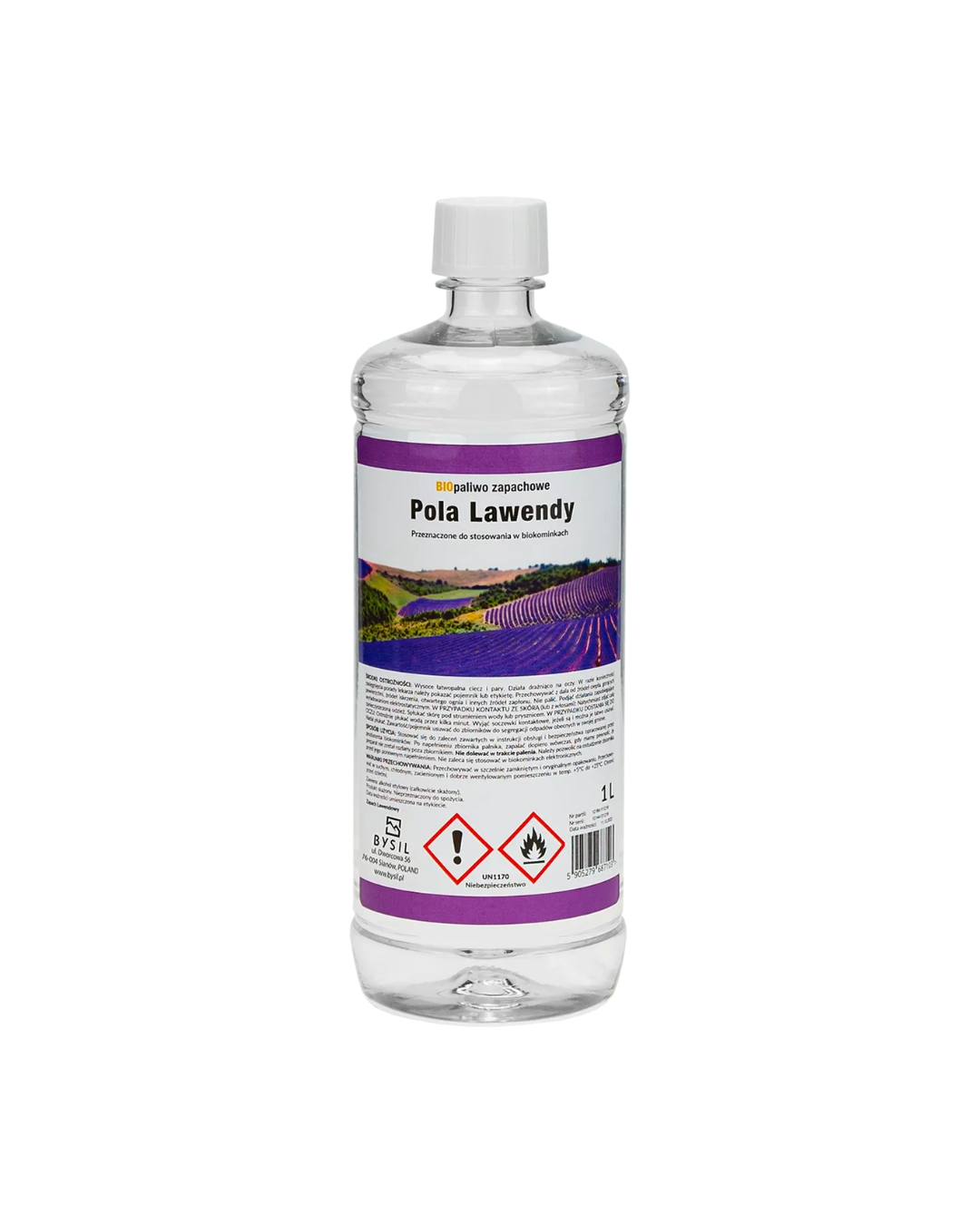 Duftende Biobrændstof Lavendelfelt – 1 L