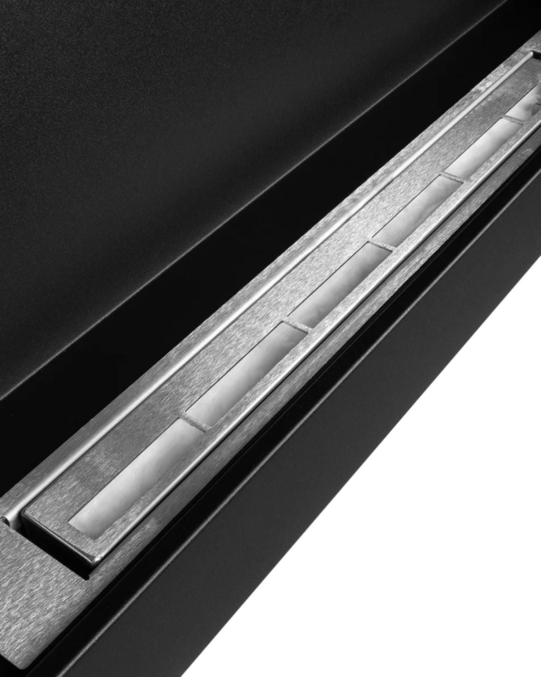 Væghængt Biokamin 900×400 Box – Minimalistisk Design med Glasglas