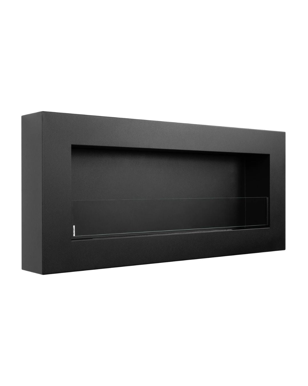 Biopejs BOX 900x400 – sort med glas